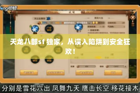 天龙八部sf 独家，从误入陷阱到安全狂欢！