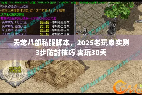天龙八部私服脚本,2025老玩家实测3步防封技巧 爽玩30天 天龙八部私服脚本,2025老玩家实测3步防封技巧 爽玩30天