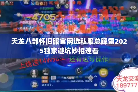 天龙八部怀旧服官网选私服总踩雷2025独家避坑妙招速看