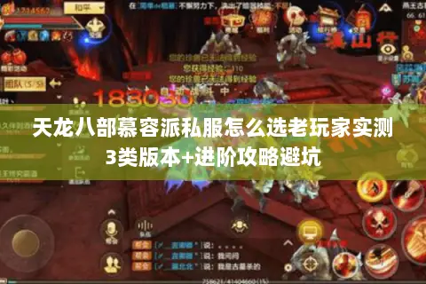 天龙八部慕容派私服怎么选老玩家实测3类版本+进阶攻略避坑 天龙八部慕容派私服怎么选老玩家实测3类版本+进阶攻略避坑