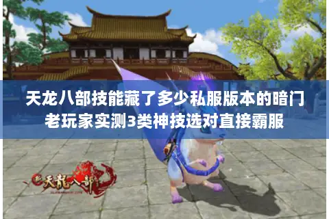 天龙八部技能藏了多少私服版本的暗门老玩家实测3类神技选对直接霸服 天龙八部技能藏了多少私服版本的暗门老玩家实测3类神技选对直接霸服