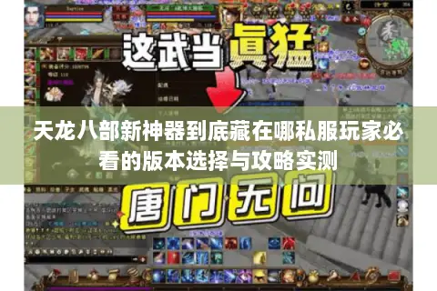 天龙八部新神器到底藏在哪私服玩家必看的版本选择与攻略实测 天龙八部新神器到底藏在哪私服玩家必看的版本选择与攻略实测