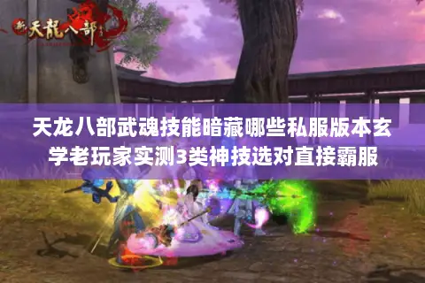 天龙八部武魂技能暗藏哪些私服版本玄学老玩家实测3类神技选对直接霸服