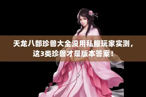 天龙八部珍兽大全没用私服玩家实测，这3类珍兽才是版本答案！