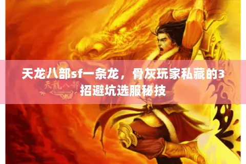 天龙八部sf一条龙，骨灰玩家私藏的3招避坑选服秘技