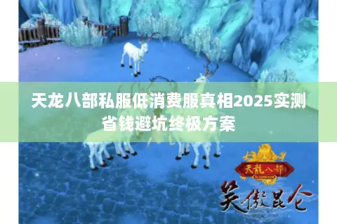 天龙八部私服低消费服真相2025实测省钱避坑终极方案