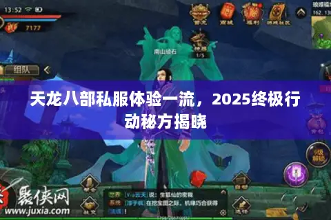 天龙八部私服体验一流，2025终极行动秘方揭晓