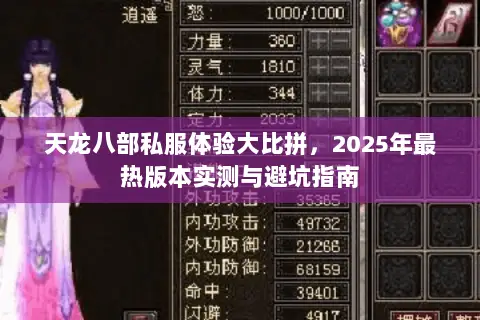 天龙八部私服体验大比拼,2025年最热版本实测与避坑指南 天龙八部私服体验大比拼,2025年最热版本实测与避坑指南