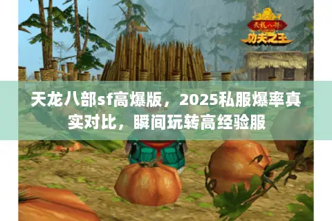 天龙八部sf高爆版，2025私服爆率真实对比，瞬间玩转高经验服