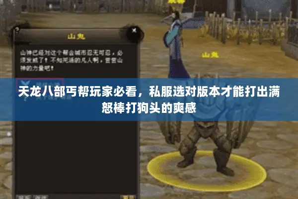 天龙八部丐帮玩家必看,私服选对版本才能打出满怒棒打狗头的爽感 天龙八部丐帮玩家必看,私服选对版本才能打出满怒棒打狗头的爽感