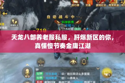 天龙八部养老服私服,肝爆新区的你,真懂慢节奏金庸江湖 天龙八部养老服私服,肝爆新区的你,真懂慢节奏金庸江湖