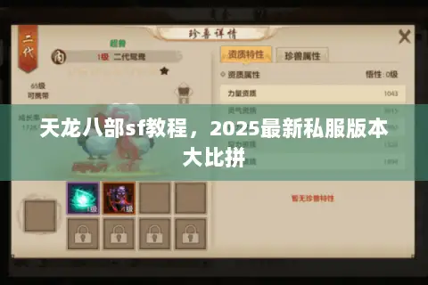 天龙八部sf教程,2025最新私服版本大比拼 天龙八部sf教程,2025最新私服版本大比拼