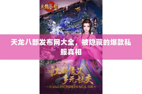 天龙八部发布网大全,被隐藏的爆款私服真相 天龙八部发布网大全,被隐藏的爆款私服真相