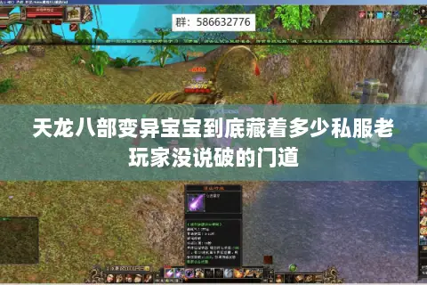 天龙八部变异宝宝到底藏着多少私服老玩家没说破的门道 天龙八部变异宝宝到底藏着多少私服老玩家没说破的门道