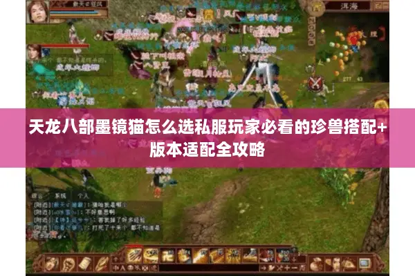 天龙八部墨镜猫怎么选私服玩家必看的珍兽搭配+版本适配全攻略