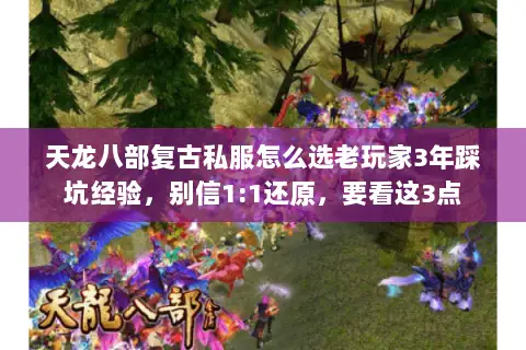 天龙八部复古私服怎么选老玩家3年踩坑经验，别信1:1还原，要看这3点