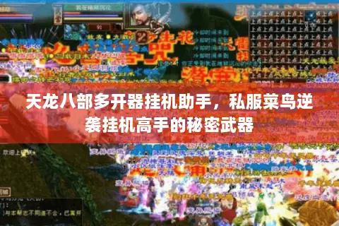 天龙八部多开器挂机助手，私服菜鸟逆袭挂机高手的秘密武器