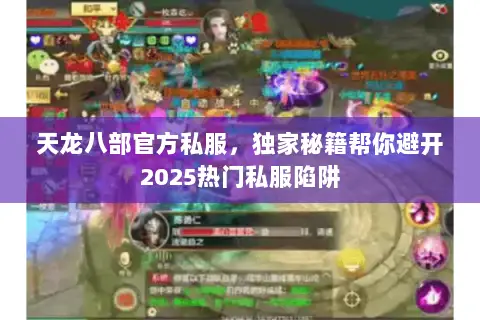 天龙八部官方私服，独家秘籍帮你避开2025热门私服陷阱