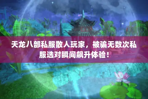 天龙八部私服散人玩家,被骗无数次私服选对瞬间飙升体验! 天龙八部私服散人玩家,被骗无数次私服选对瞬间飙升体验!