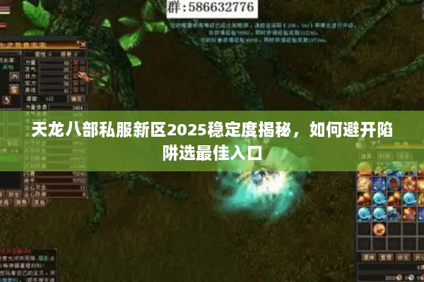 天龙八部私服新区2025稳定度揭秘,如何避开陷阱选最佳入口 天龙八部私服新区2025稳定度揭秘,如何避开陷阱选最佳入口