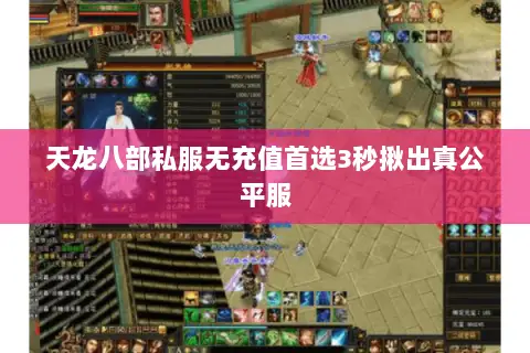 天龙八部私服无充值首选3秒揪出真公平服