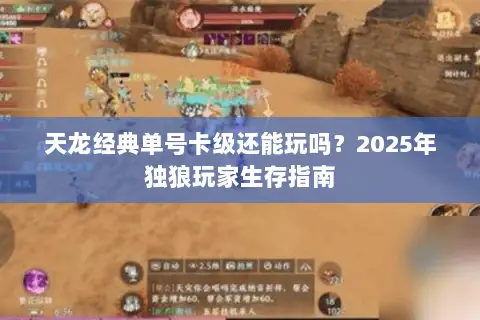 天龙经典单号卡级还能玩吗？2025年独狼玩家生存指南