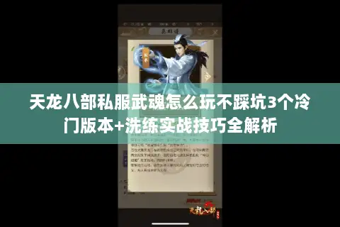 天龙八部私服武魂怎么玩不踩坑3个冷门版本+洗练实战技巧全解析 天龙八部私服武魂怎么玩不踩坑3个冷门版本+洗练实战技巧全解析
