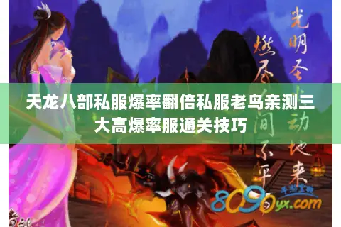 天龙八部私服爆率翻倍私服老鸟亲测三大高爆率服通关技巧 天龙八部私服爆率翻倍私服老鸟亲测三大高爆率服通关技巧