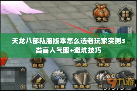 天龙八部私服版本怎么选老玩家实测3类高人气服+避坑技巧 天龙八部私服版本怎么选老玩家实测3类高人气服+避坑技巧