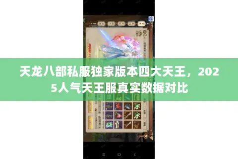 天龙八部私服独家版本四大天王，2025人气天王服真实数据对比