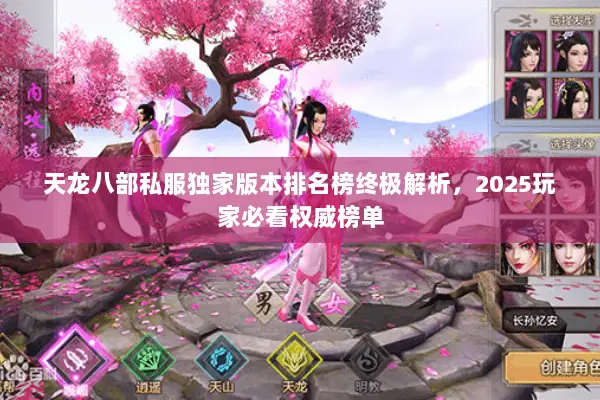 天龙八部私服独家版本排名榜终极解析,2025玩家必看权威榜单 天龙八部私服独家版本排名榜终极解析,2025玩家必看权威榜单
