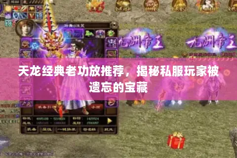 天龙经典老功放推荐,揭秘私服玩家被遗忘的宝藏 天龙经典老功放推荐,揭秘私服玩家被遗忘的宝藏