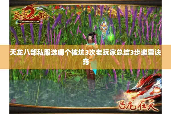 天龙八部私服选哪个被坑3次老玩家总结3步避雷诀窍