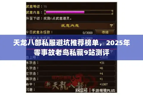 天龙八部私服避坑推荐榜单,2025年零事故老鸟私藏9站测评 天龙八部私服避坑推荐榜单,2025年零事故老鸟私藏9站测评