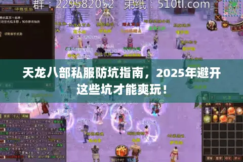 天龙八部私服防坑指南，2025年避开这些坑才能爽玩！