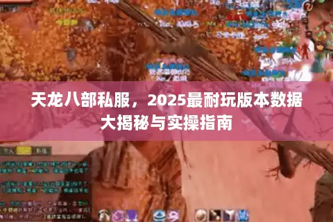 天龙八部私服,2025最耐玩版本数据大揭秘与实操指南 天龙八部私服,2025最耐玩版本数据大揭秘与实操指南