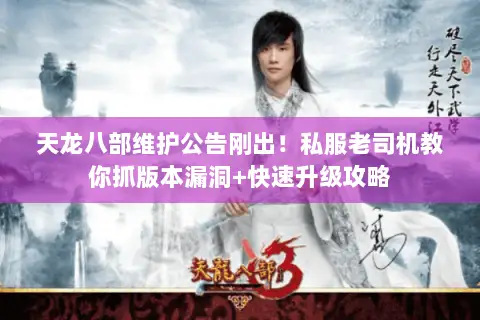 天龙八部维护公告刚出！私服老司机教你抓版本漏洞+快速升级攻略
