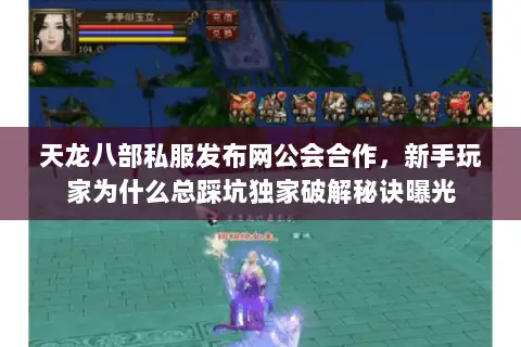 天龙八部私服发布网公会合作,新手玩家为什么总踩坑独家破解秘诀曝光 天龙八部私服发布网公会合作,新手玩家为什么总踩坑独家破解秘诀曝光