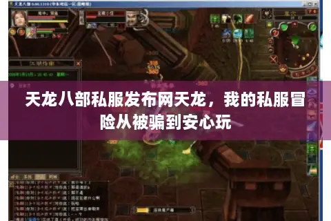 天龙八部私服发布网天龙,我的私服冒险从被骗到安心玩 天龙八部私服发布网天龙,我的私服冒险从被骗到安心玩