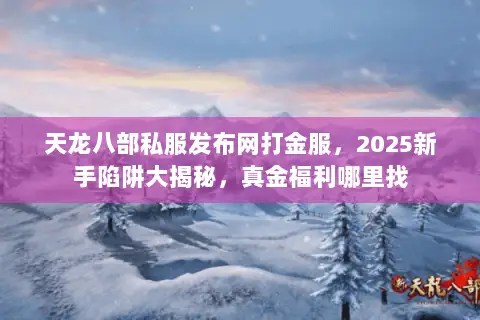 天龙八部私服发布网打金服，2025新手陷阱大揭秘，真金福利哪里找