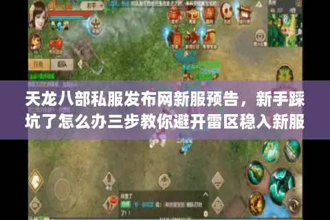 天龙八部私服发布网新服预告，新手踩坑了怎么办三步教你避开雷区稳入新服