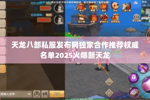 天龙八部私服发布网独家合作推荐权威名单2025火爆新天龙 天龙八部私服发布网独家合作推荐权威名单2025火爆新天龙