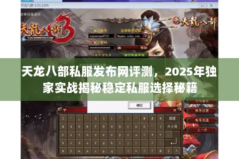 天龙八部私服发布网评测,2025年独家实战揭秘稳定私服选择秘籍 天龙八部私服发布网评测,2025年独家实战揭秘稳定私服选择秘籍