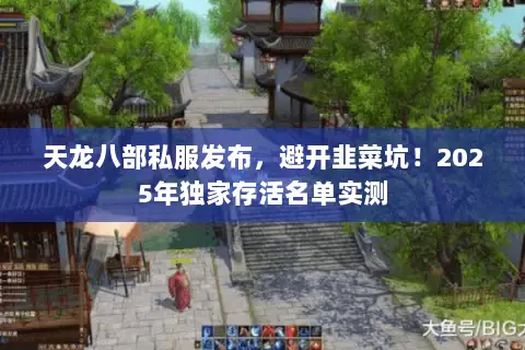 天龙八部私服发布，避开韭菜坑！2025年独家存活名单实测