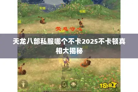 天龙八部私服哪个不卡2025不卡顿真相大揭秘