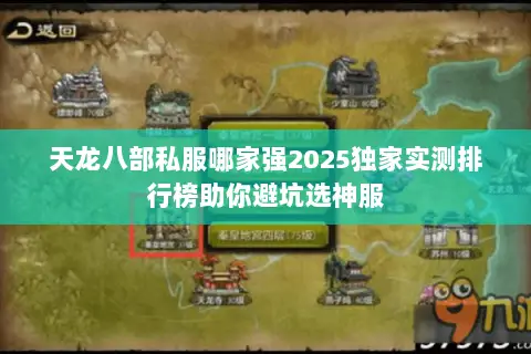天龙八部私服哪家强2025独家实测排行榜助你避坑选神服