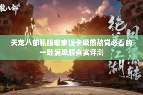 天龙八部私服哪家强卡级煎熬党必看的一键满级服真实评测 天龙八部私服哪家强卡级煎熬党必看的一键满级服真实评测