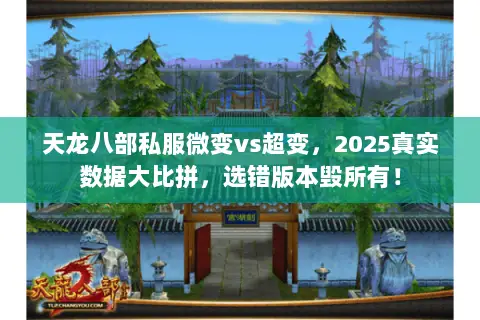 天龙八部私服微变vs超变,2025真实数据大比拼,选错版本毁所有! 天龙八部私服微变vs超变,2025真实数据大比拼,选错版本毁所有!