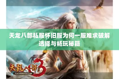 天龙八部私服怀旧服为何一服难求破解选择与畅玩秘籍