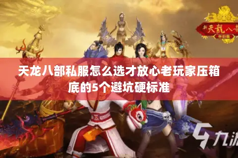 天龙八部私服怎么选才放心老玩家压箱底的5个避坑硬标准 天龙八部私服怎么选才放心老玩家压箱底的5个避坑硬标准